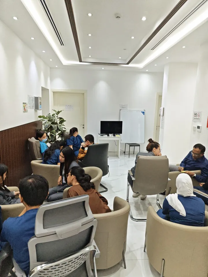 A group workshop in progress